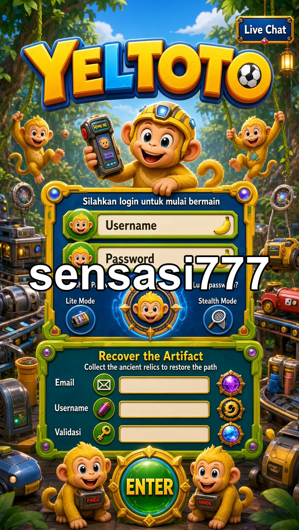 sensasi777 Tangkapan Layar Resmi APK